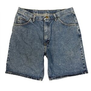 Wranglers Men’s Blue Denim Shorts. Size 36 #1735